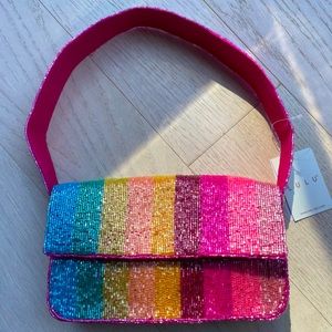 LULU | Beaded Shoulder Bag